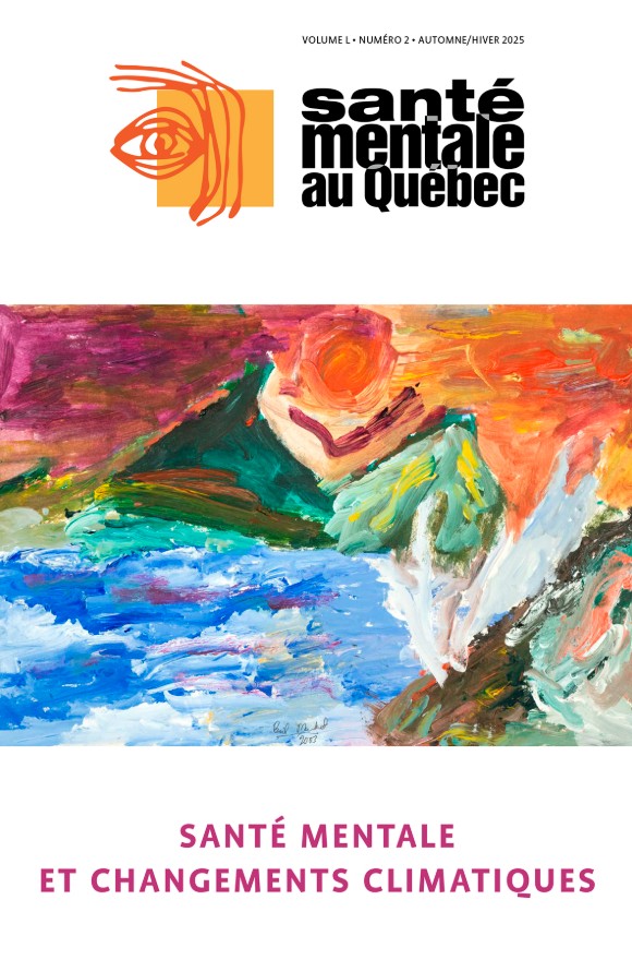 « L’avenir dépend de la façon dont nous agissons aujourd’hui » : perceptions des changements climatiques chez des jeunes exposés à des événements météorologiques extrêmes au Québec